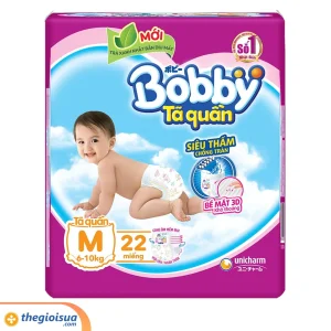 Tã quần Bobby size M 22 miếng