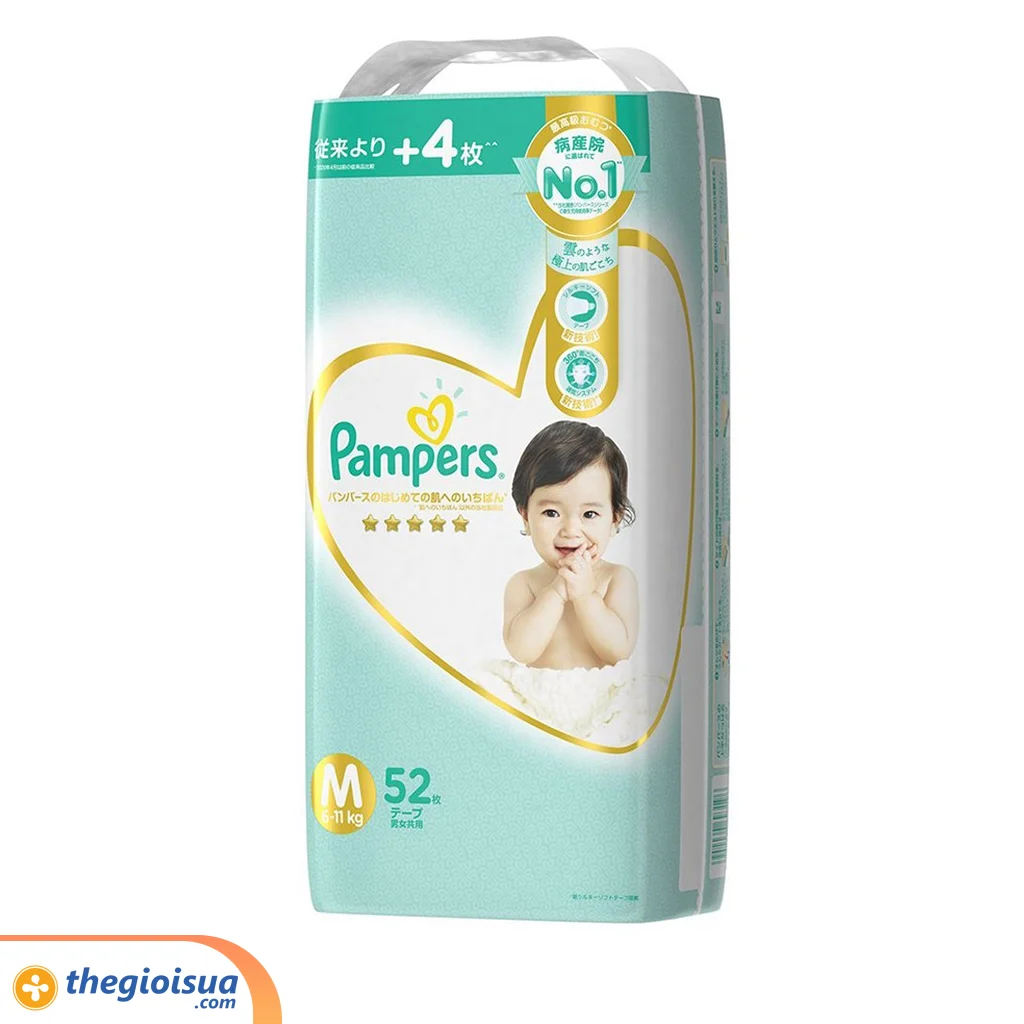 Pampers tã dán nhật bản size M52