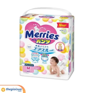 Tã quần Merries size M 58 miếng