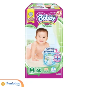 Tã quần Bobby size M 60 miếng