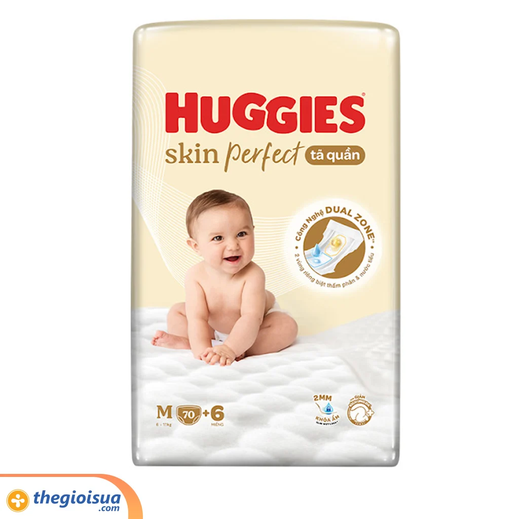 Tã quần Huggies Skin Perfect M70