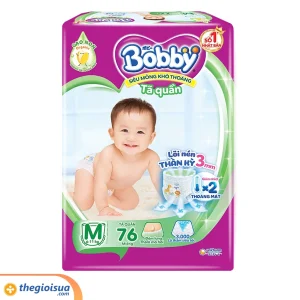 Tã quần Bobby size M 76 miếng