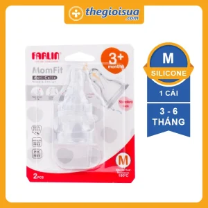 Núm ty Farlin VT (Silicone) siêu bền chống sặc M