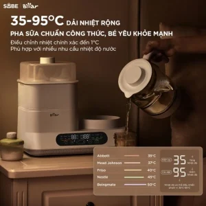 Máy đun nước và hâm sữa tiệt trùng Bear WW-5H12V78