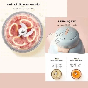 Máy xay ăn dặm 0.6L Bear GR-B06V1