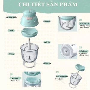Máy xay ăn dặm 0.6L Bear GR-B06V1