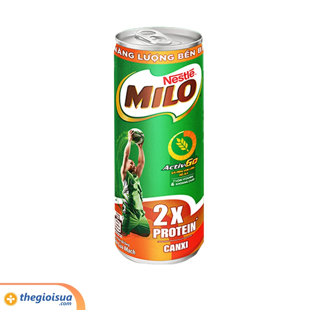 Sữa uống Nestle Milo lon 240ml
