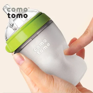 Bình sữa Comotomo Xanh 250ml cổ rộng
