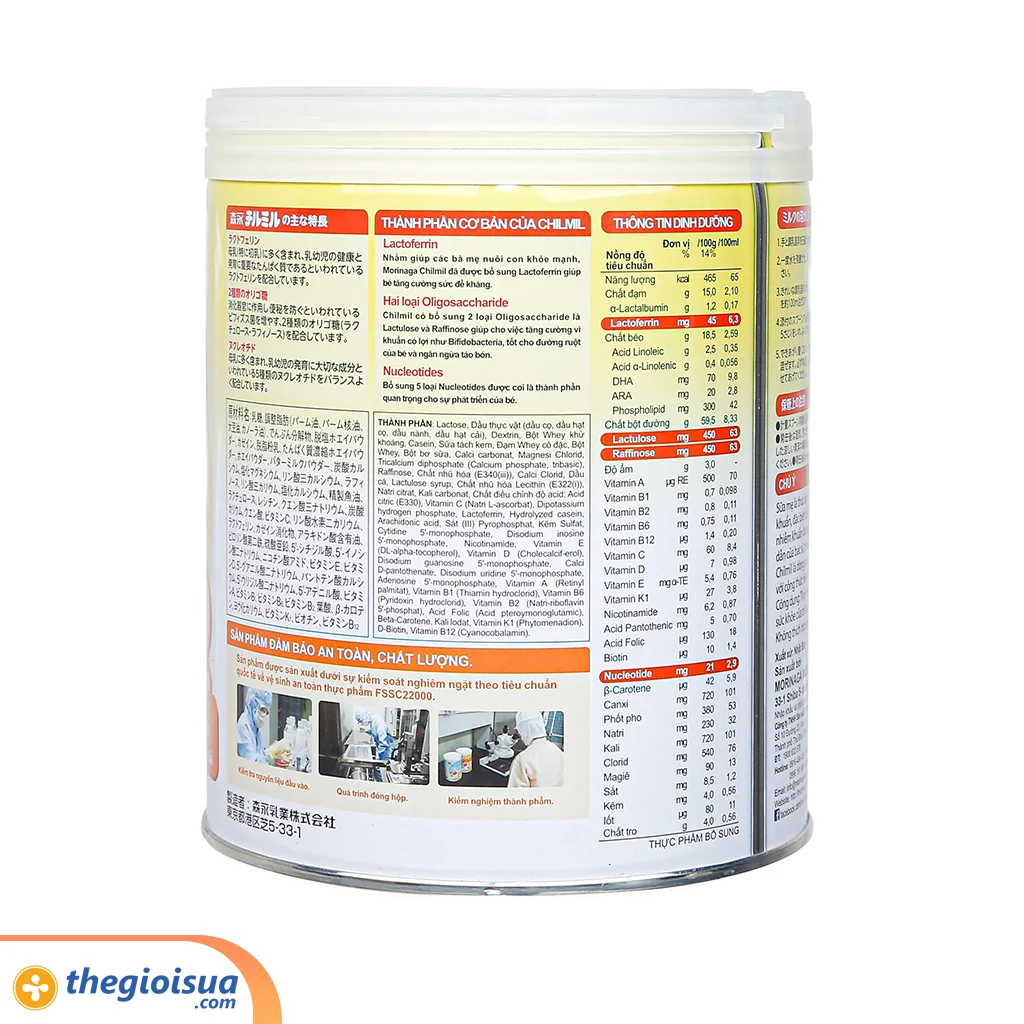 Morinaga Chilmil 6-36 tháng 800g