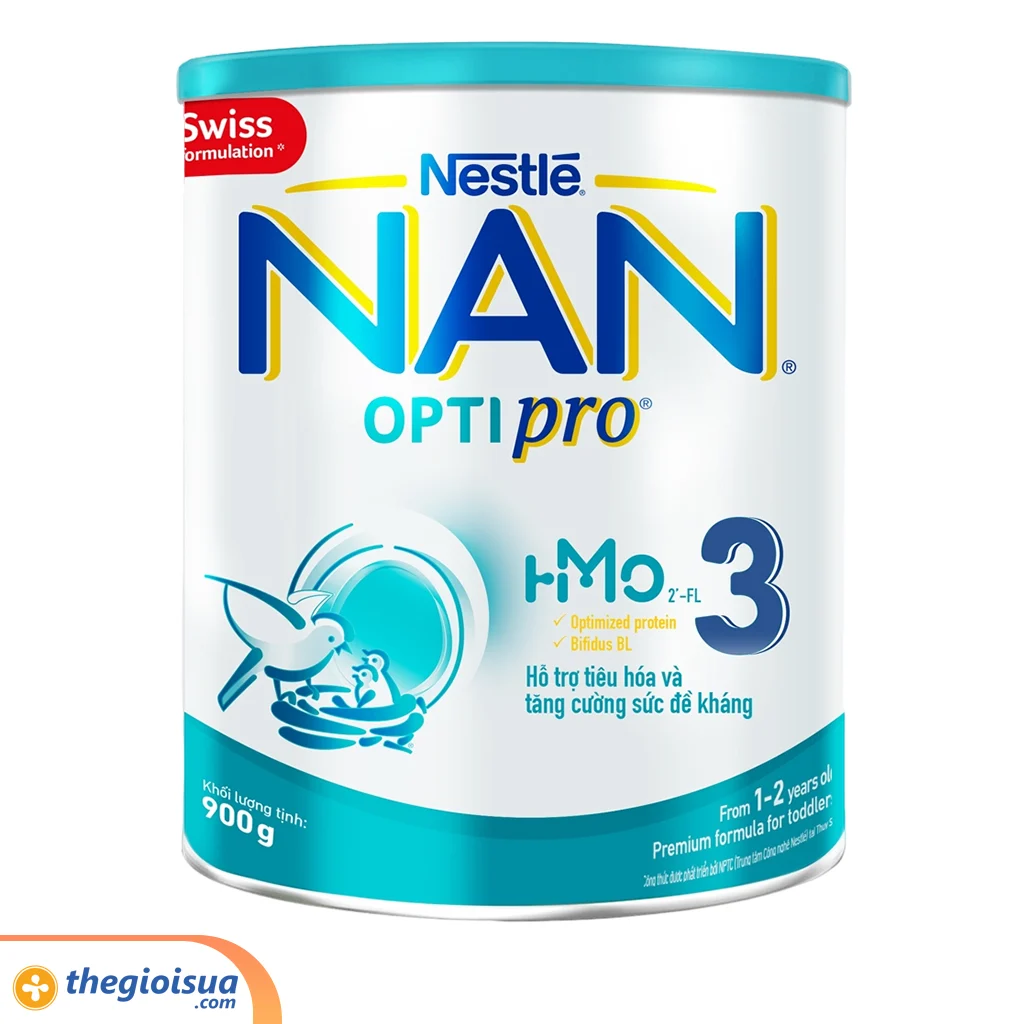 Sữa bột Nestle Nan 3 900g