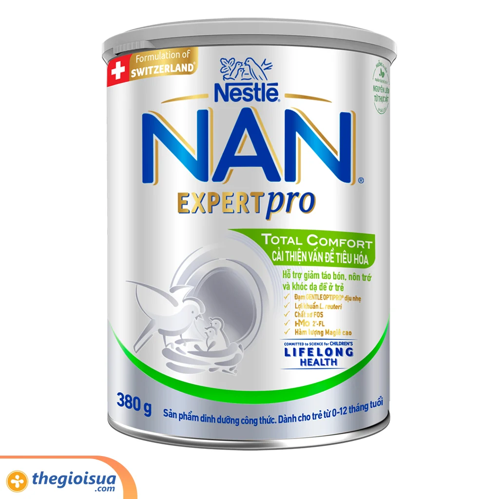 Sữa bột Nestle Nan ExpertPro Total Comfort 380g