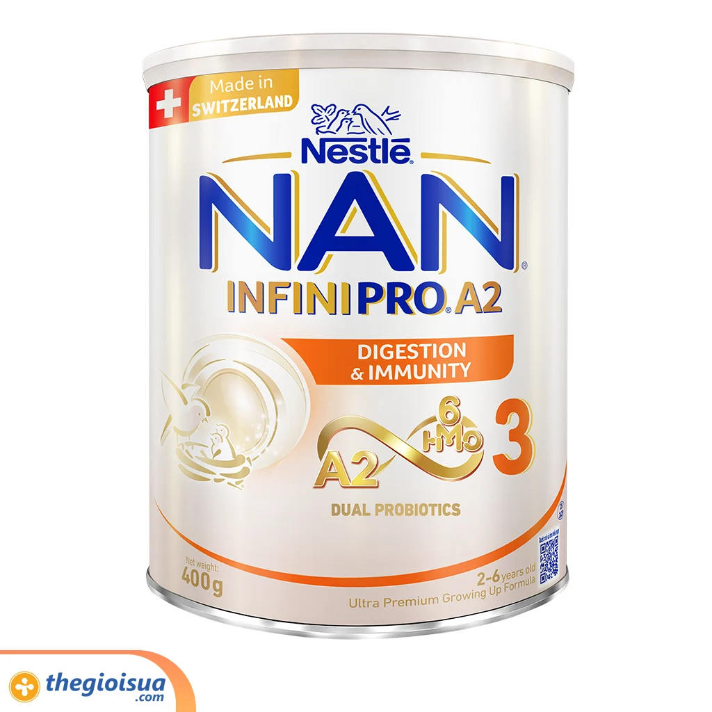 Sữa Bột NAN INFINIPRO A2 6HMO 3 400g