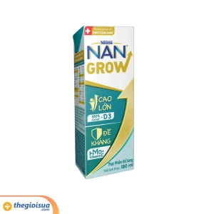 Sữa dinh dưỡng pha sẵn Nan Grow 180ml (Combo 6H+2H)