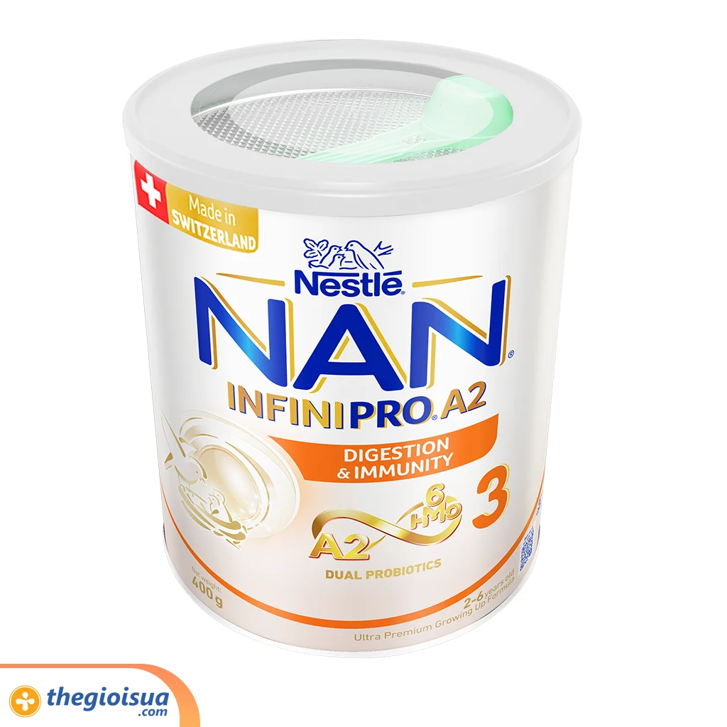 Sữa Bột NAN INFINIPRO A2 6HMO 3 400g