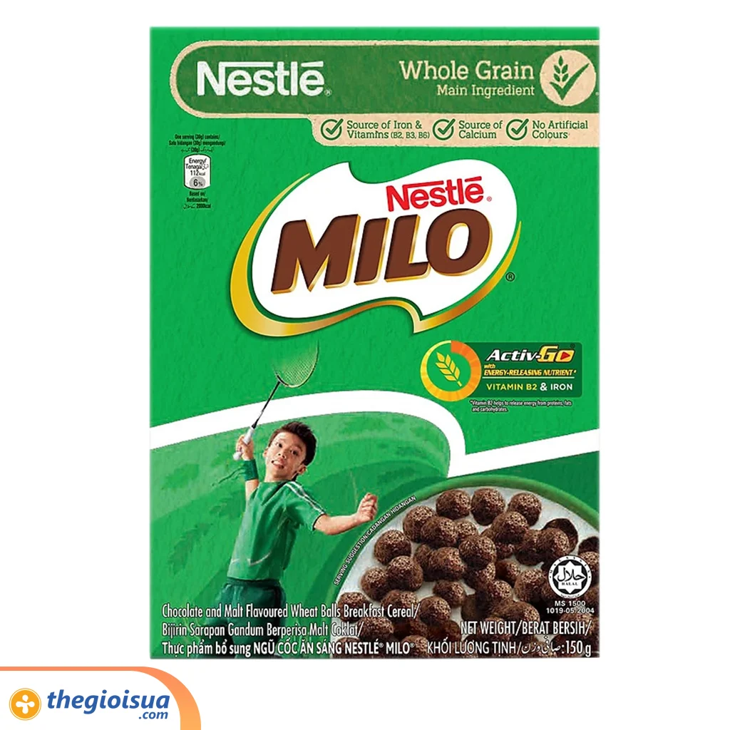 Ngũ cốc ăn sáng Milo 150g
