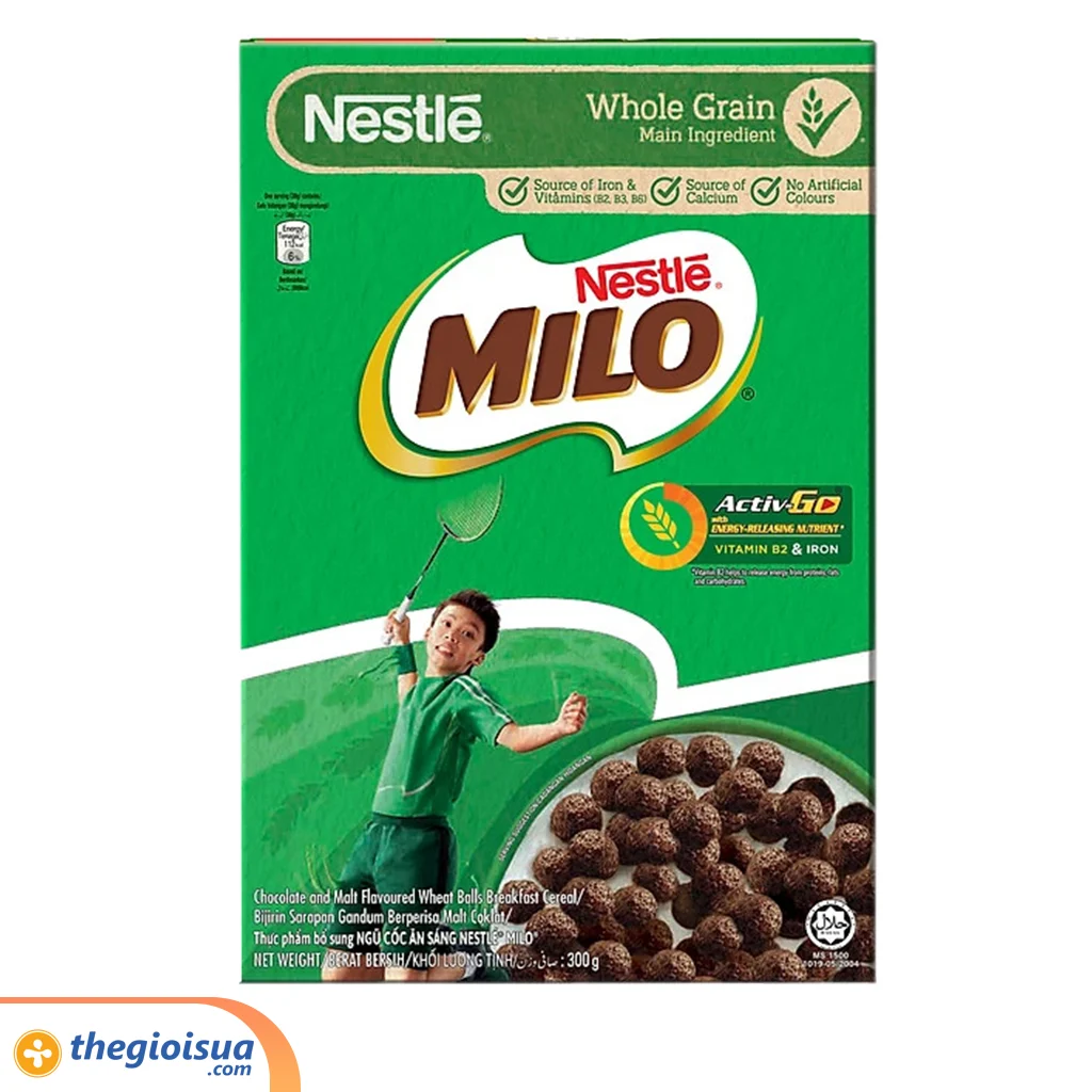 Ngũ cốc ăn sáng Milo 300g