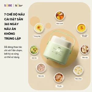 Nồi nấu chậm 1.0L Bear SC-4H10E