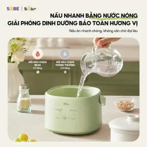 Nồi nấu chậm 1.0L Bear SC-4H10E