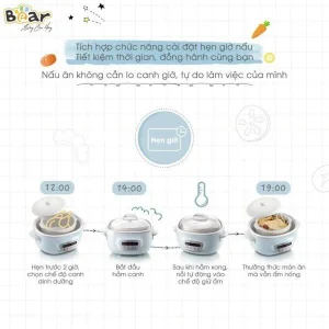 Nồi nấu chậm Bear 2.5L SUBE003