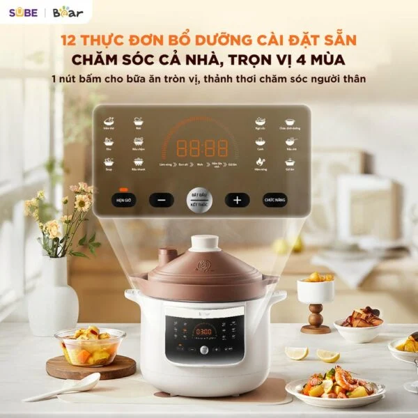 Nồi nấu chậm Bear 3L ESP-305LP