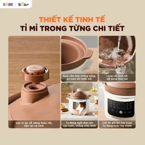 Nồi nấu chậm Bear 3L ESP-305LP