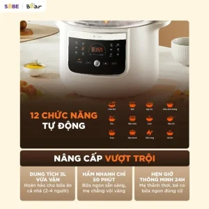Nồi nấu chậm Bear 3L ESP-305LP
