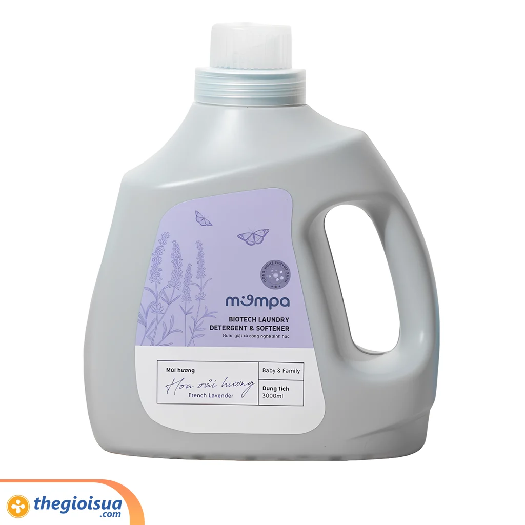 Nước giặt xả Mompa - Oải hương 3L