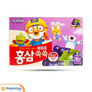 Nước uống pororo hồng sâm vị nho và việt quất