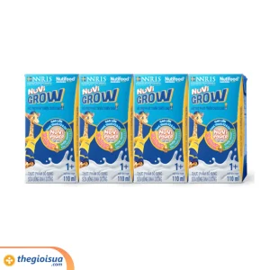 Sữa dinh dưỡng pha sẵn Nuvi Grow 1+ 110ml (Từ 1 tuổi)
