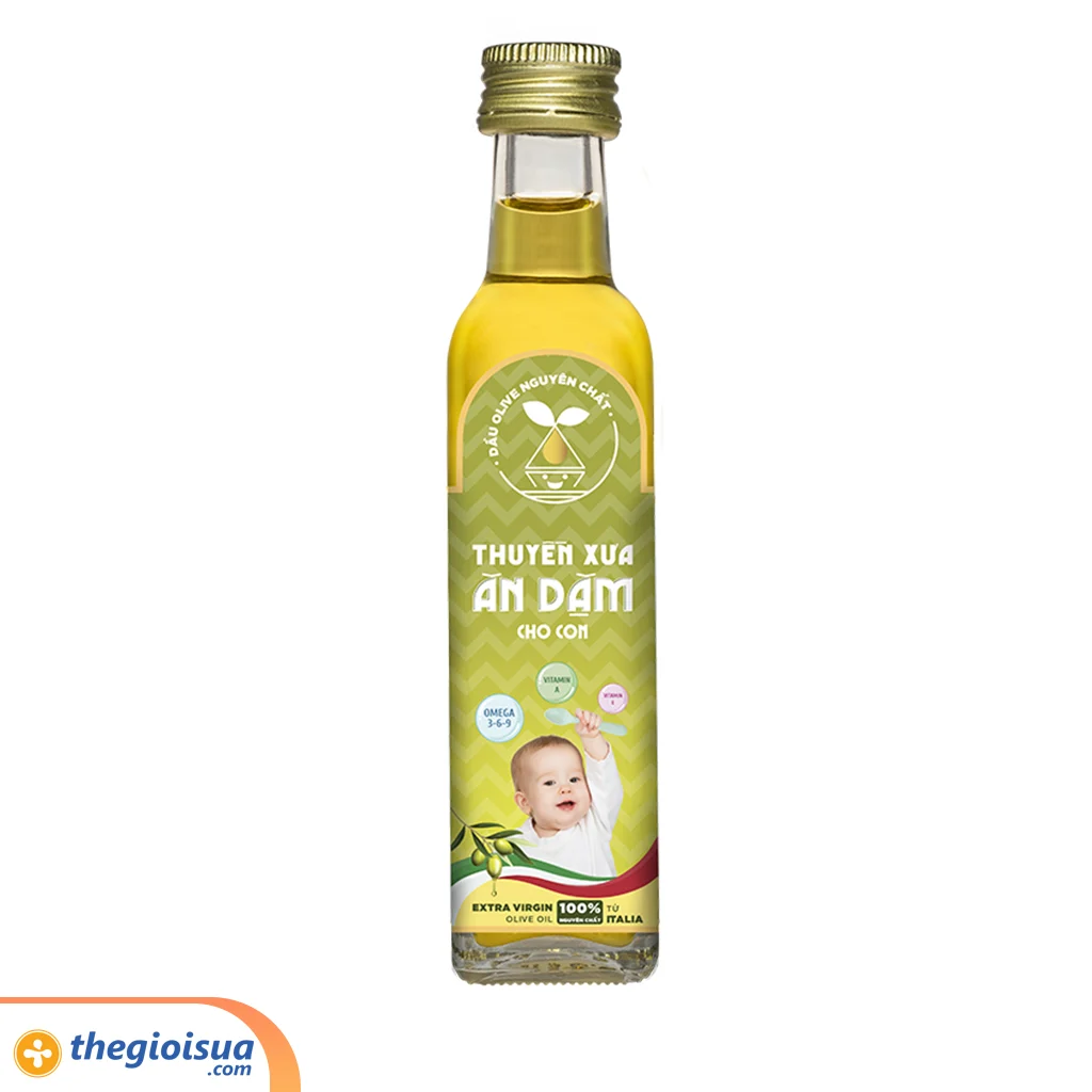 Dầu Olive Nguyên Chất Thuyền Xưa Ăn Dặm Cho Con 250ml