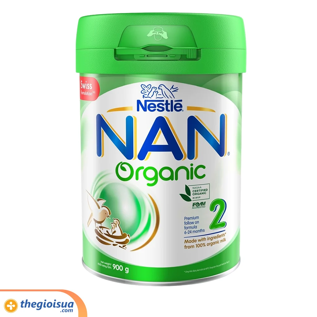 Sữa bột Nestle Nan Organic 2 900g