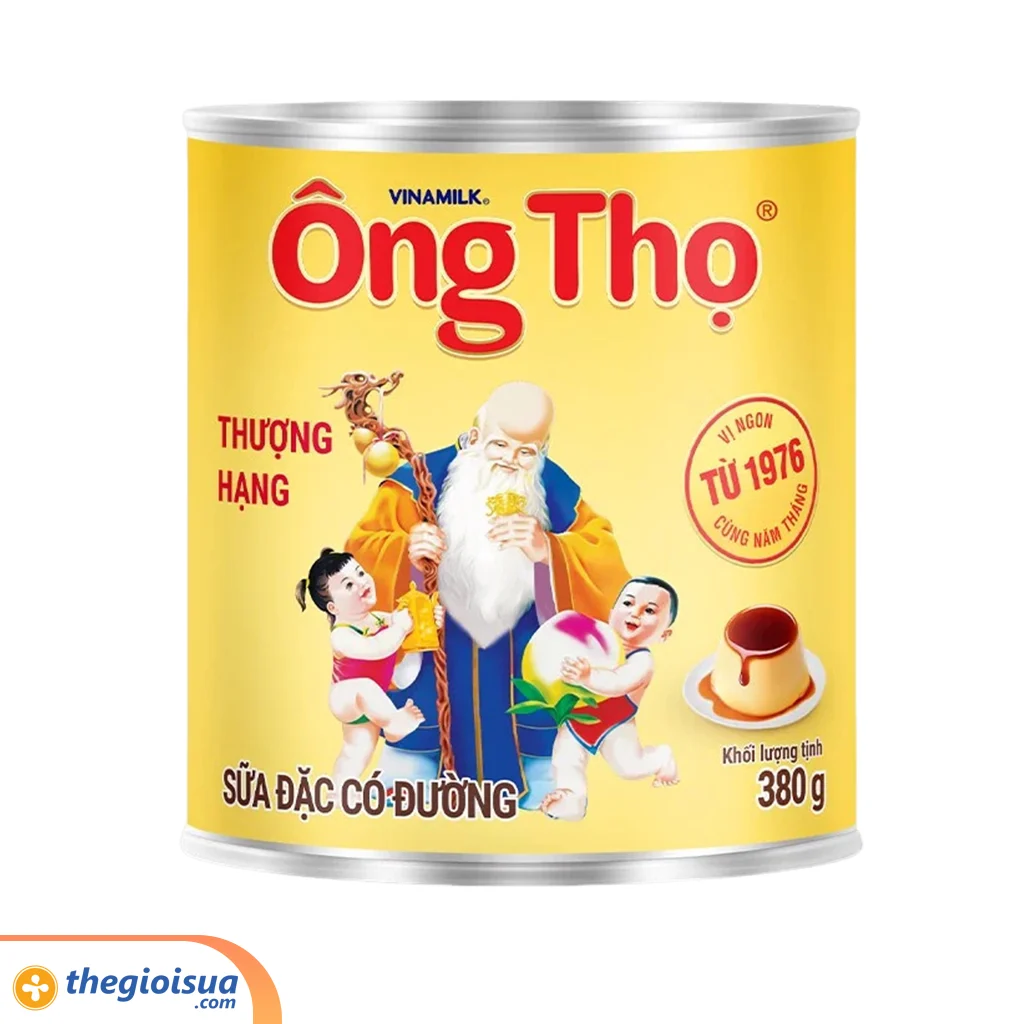 Sữa đặc có đường Ông Thọ Vinamilk Trắng 380g