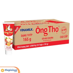 Sữa đặc có đường Ông Thọ đỏ tuýp 165g