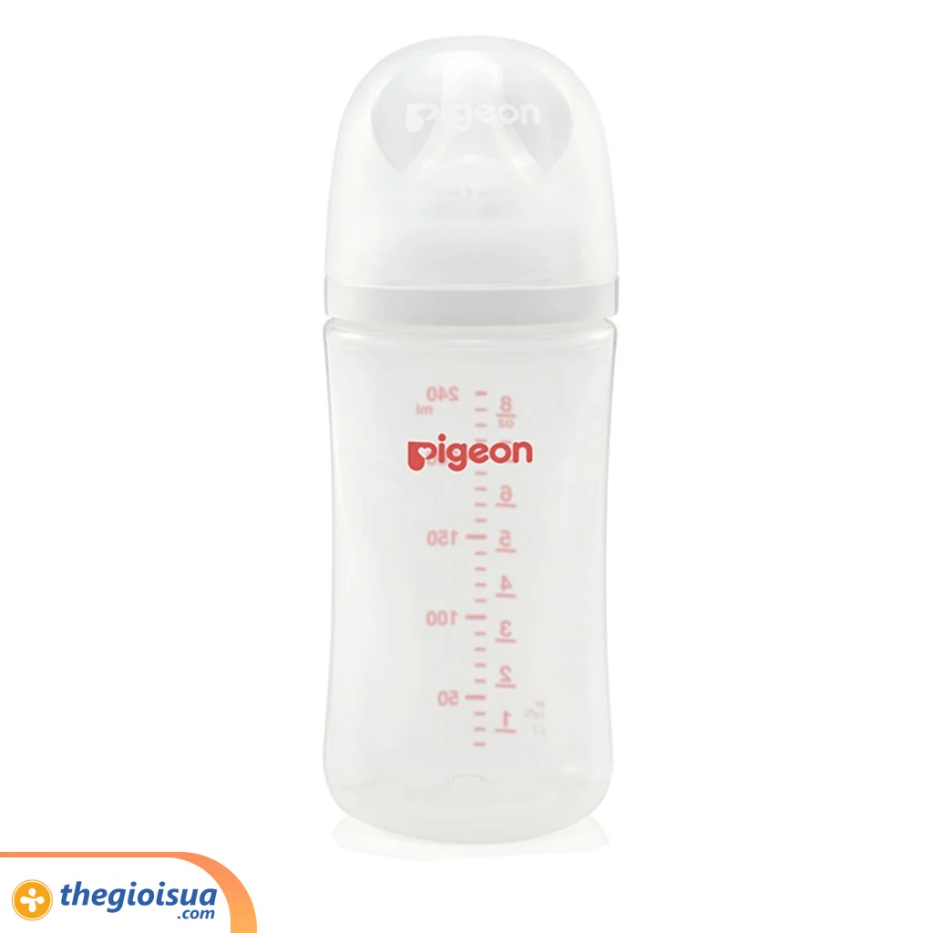 Bình sữa Pigeon PP Plus WN3 240ml (M)