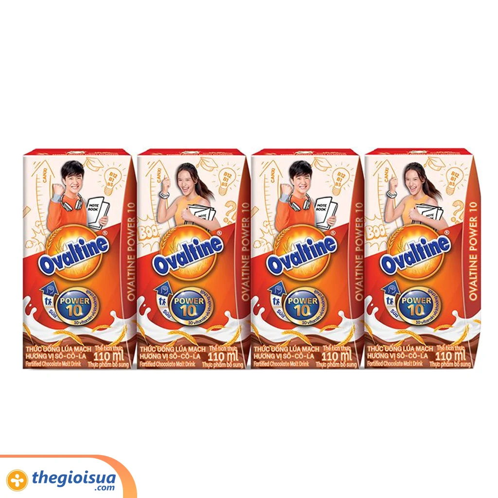 Sữa Ovaltine lúa mạch hương Socola 110ml