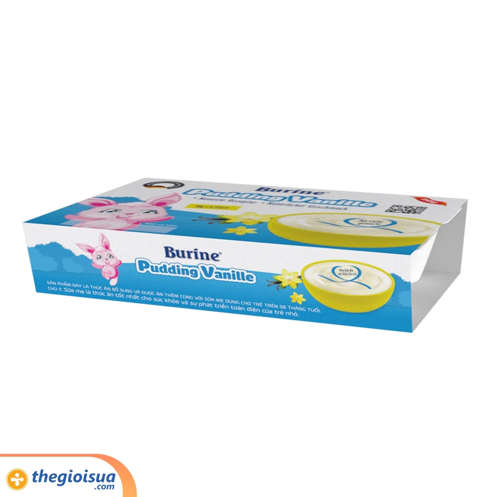 Pudding sữa Burine vị Vani (6x50g)