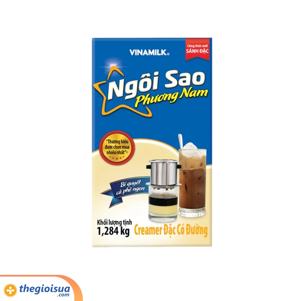 Sữa đặc có đường Ngôi sao xanh biển 1284g