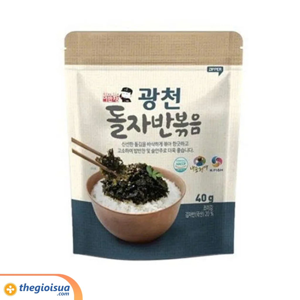 Rong biển trộn cơm Captain Lee vị truyền thống 40 g