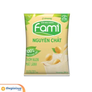 Sữa đậu nành Fami có đường túi 200ml - thùng 40 túi