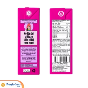 Sữa chua uống tiệt trùng hương Dâu Susu hộp 110ml