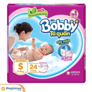 Tã quần Bobby size S 24 miếng