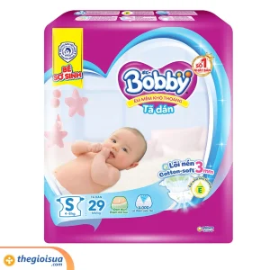 Tã dán Bobby siêu thấm size S29