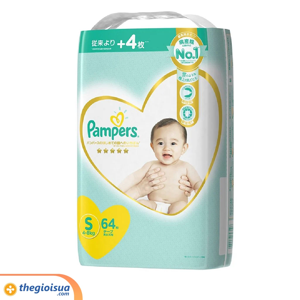 Pampers tã dán nhật bản size S64