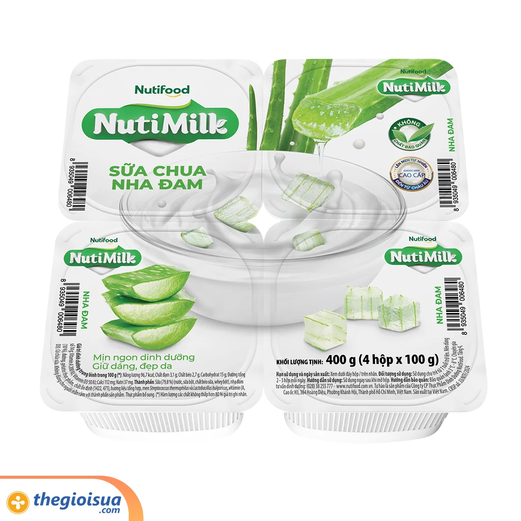 Sữa chua Nutimilk Nha đam 100g