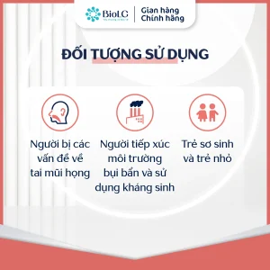 Xịt vi sinh mũi họng BioLG NASAL 30ml