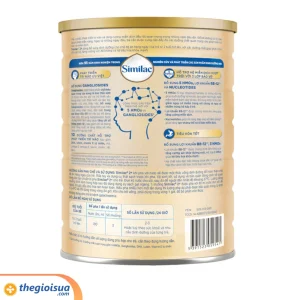 Sữa bột Similac 2+ (Gangliosides) 1.6kg từ 2 tuổi trở lên