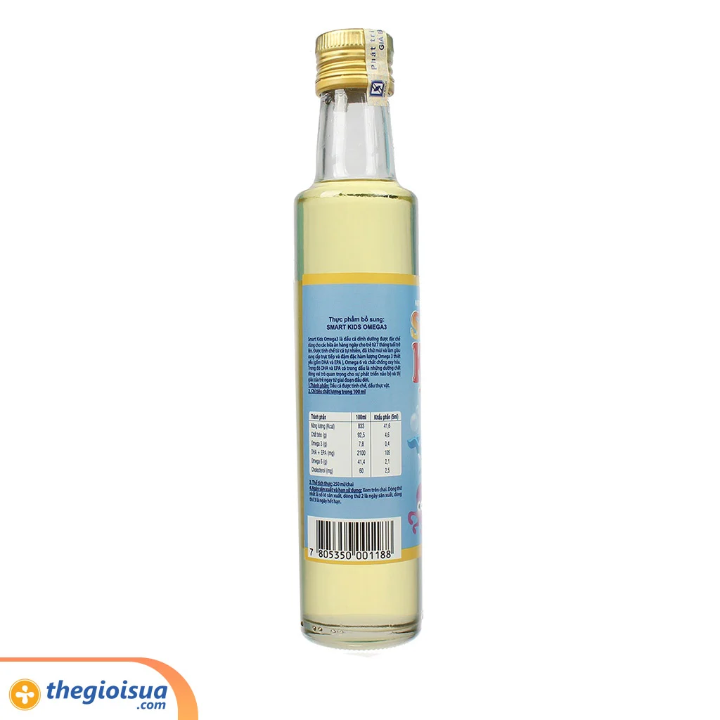 Dầu Smart Kids Omega 3 250ml