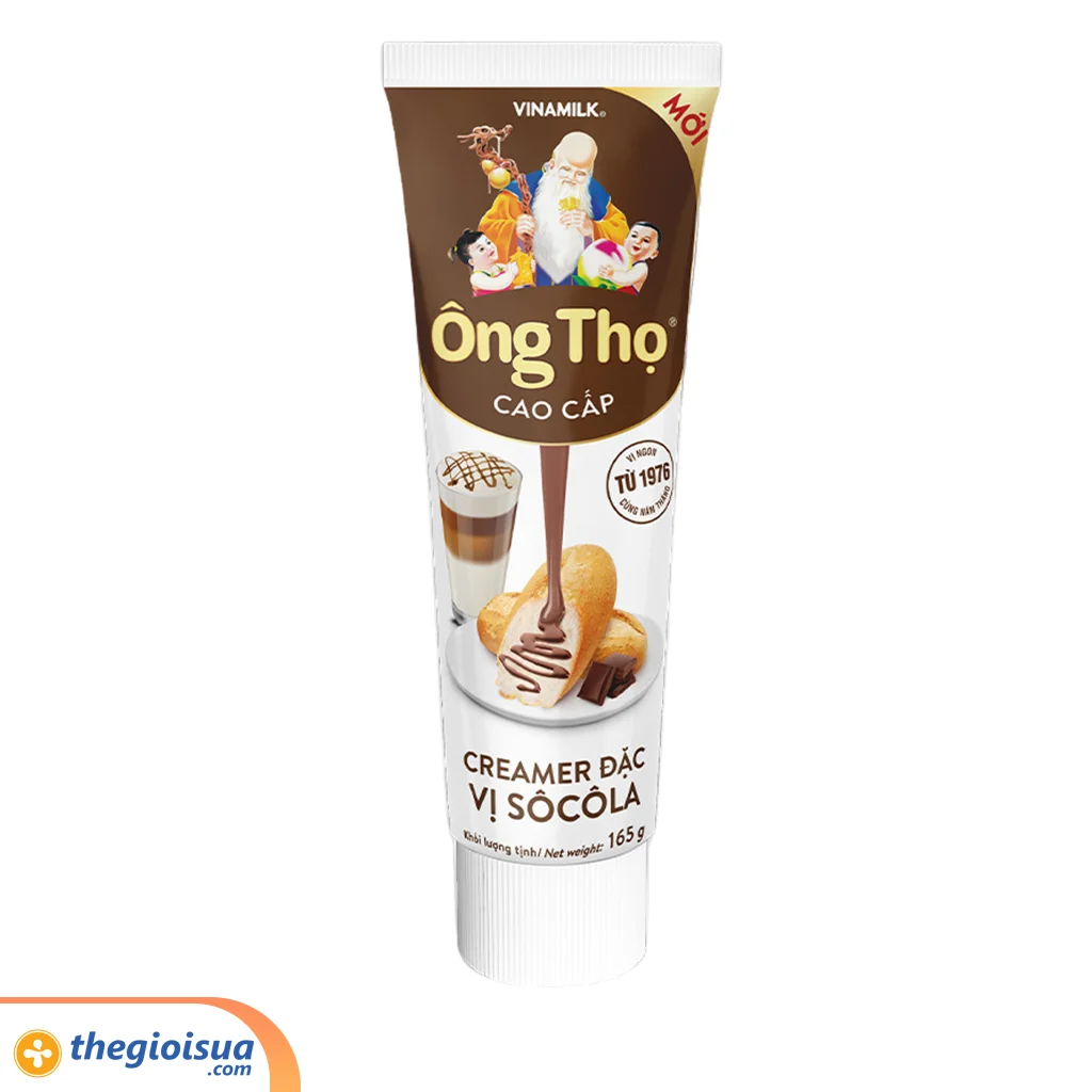 Creamer đặc Ông Thọ vị sôcôla tuýp 165g