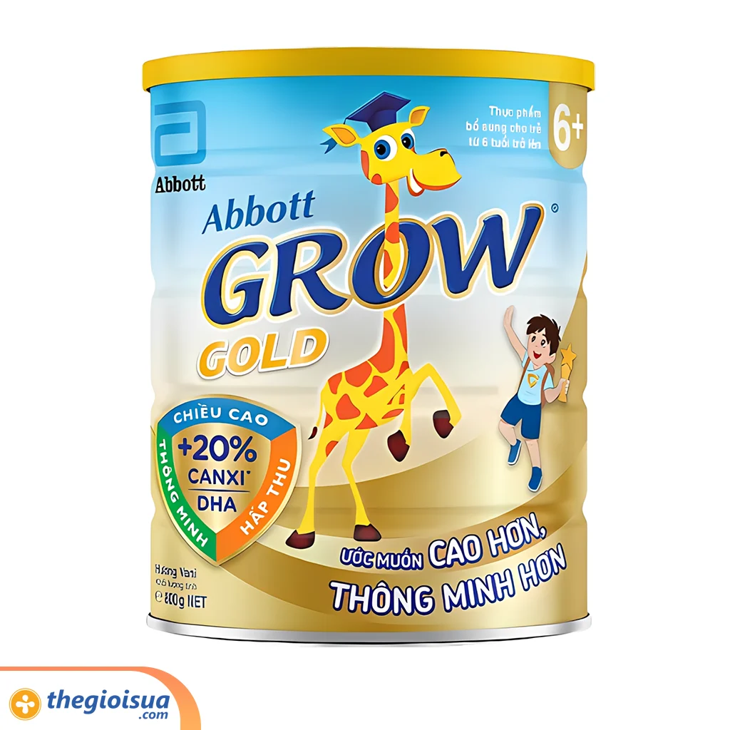 Sữa bột Abbott Grow Gold 6+ (từ 6 tuổi trở lên) 800g