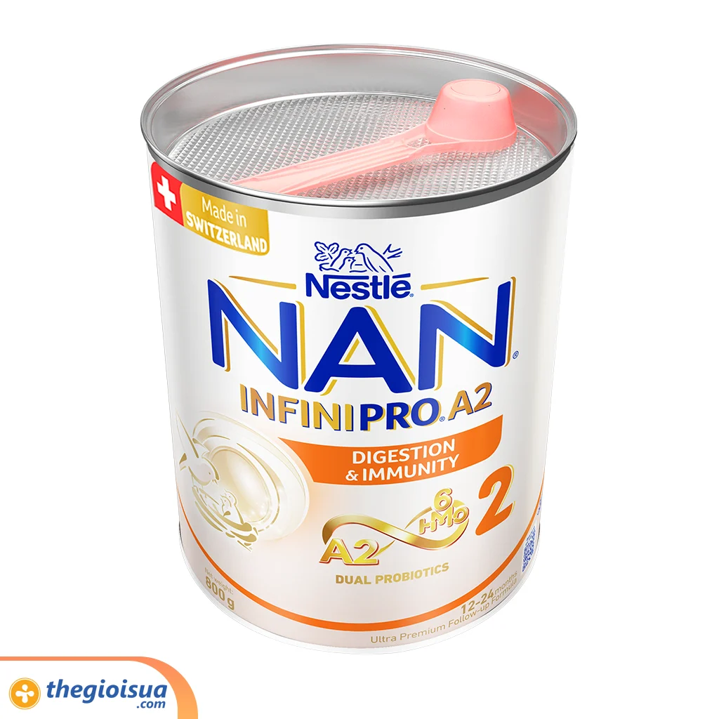 Sữa bột NAN INFINIPRO A2 6HMO 2 800g